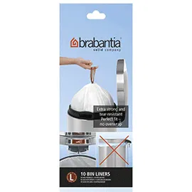 Brabantia Perfectfit Bags Size L 45 Litre 10 Bag Roll