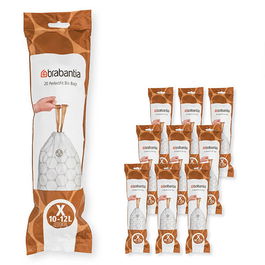 Brabantia PerfectFit Bags X 10-12 litre Multipack of 200 bags
