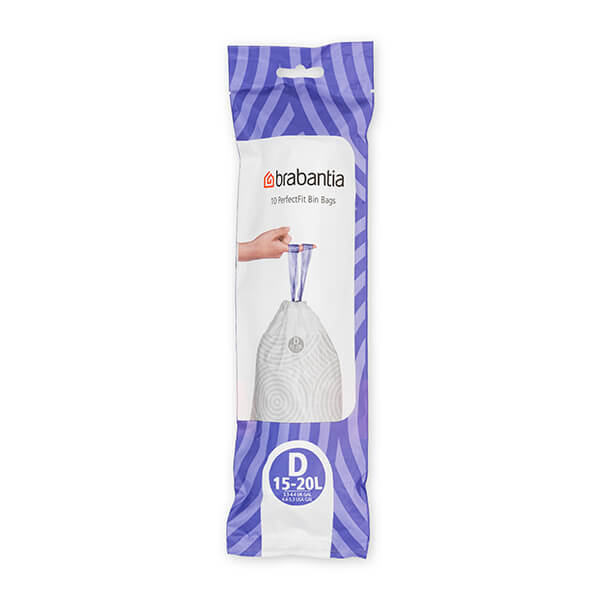 Brabantia PerfectFit Bags D 15-20 litre 10 bags per roll