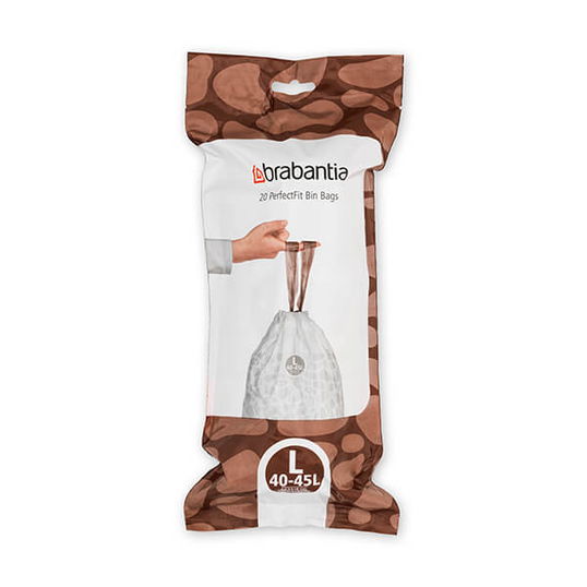 Brabantia PerfectFit Bags L 40-45 litre 20 bags per roll