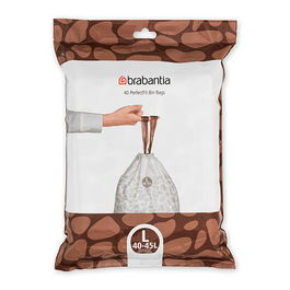 Brabantia PerfectFit Bags L 40-45 litre Dispenser Pack of 40 bags