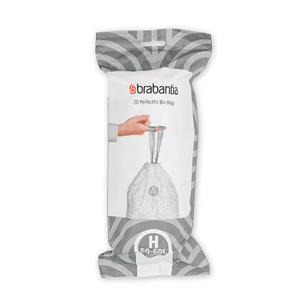 Brabantia PerfectFit Bags H 50-60 litre 20 bags per roll