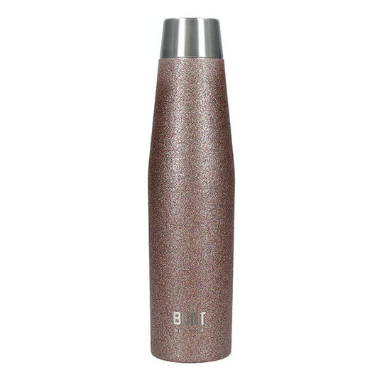 Built Apex 540ml Perfect Seal Water Bottle Gold Glitter