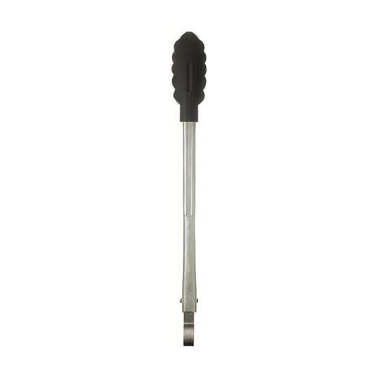 Cuisipro Silicone Locking Tongs 24cm Black