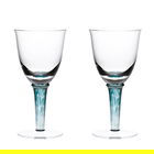 Denby Greenwich / Regency Green Pack Of 2 White Wine Glasses