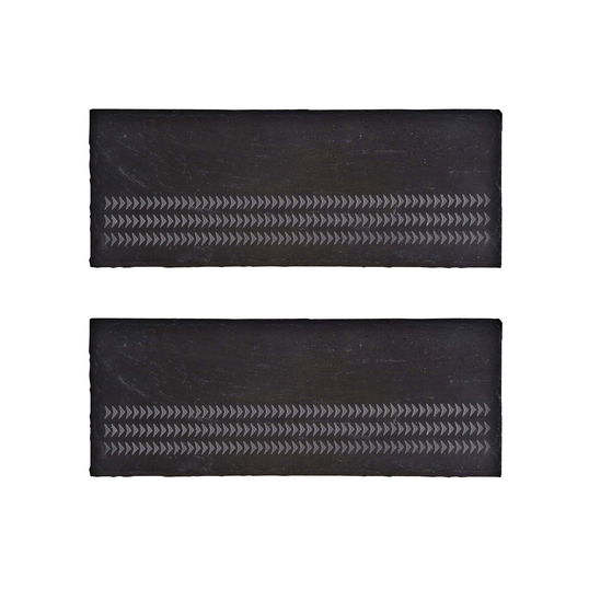 Denby Natural Canvas Set Of 2 Slate Mini Platter