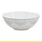 Denby Monsoon Filigree Silver Cereal Bowl