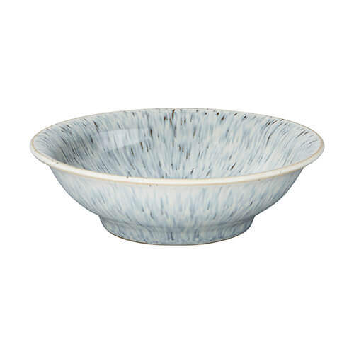 Denby Halo Speckle Small Shallow Bowl