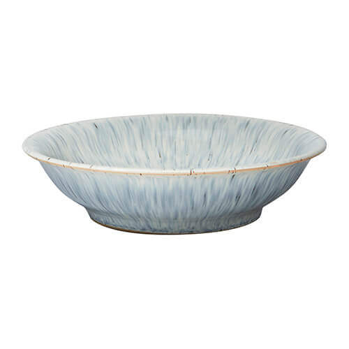 Denby Halo Speckle Medium Shallow Bowl
