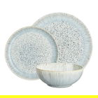 Denby Halo Speckle 12 Piece Coupe Set