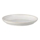 Denby Natural Canvas Textured Medium Coupe Plate