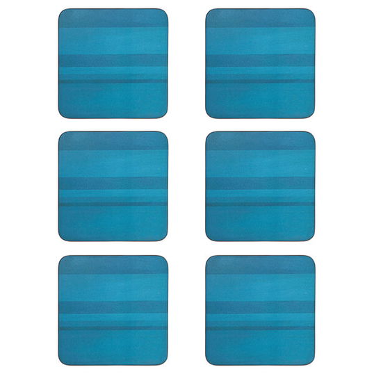 Denby Colours Turquoise 6 Piece Coasters