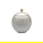 Denby Monsoon Lucille Gold Covered Sugar Bowl