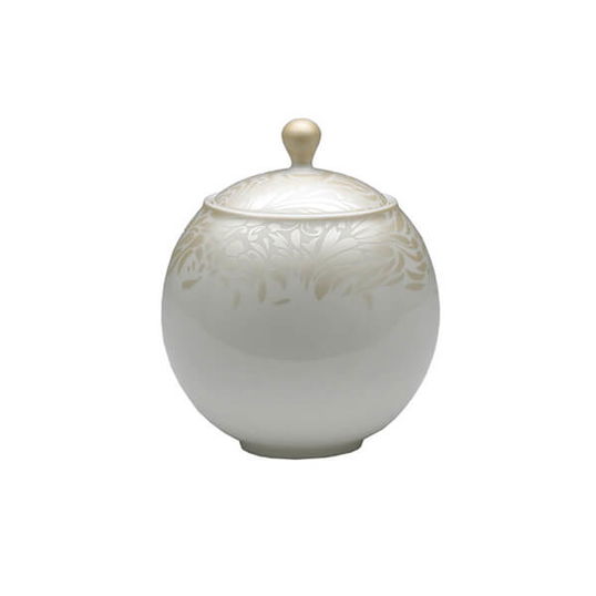 Denby Monsoon Lucille Gold Covered Sugar Bowl