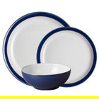Denby Elements Dark Blue 12 Piece Tableware Set