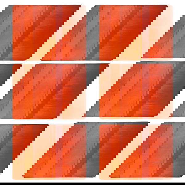 Denby Colours Set Of 6 Orange Placemats