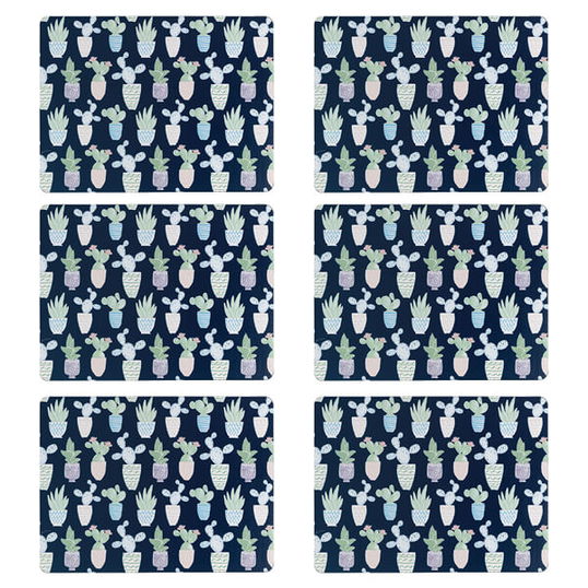 Denby Set Of 6 Cacti Placemats