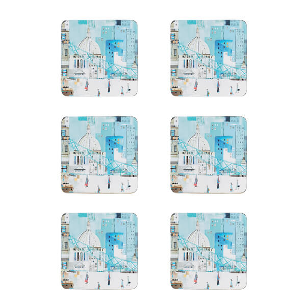 Denby Set Of 6 London Scene Coasters