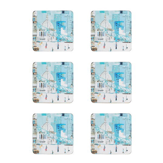 Denby Set Of 6 London Scene Coasters
