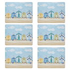 Denby Set Of 6 Seaside Placemats