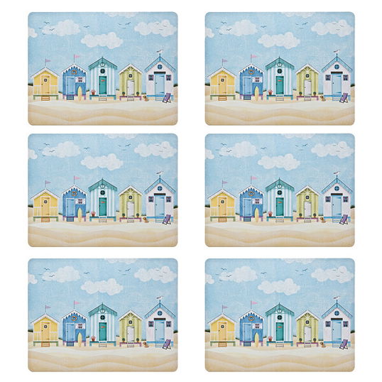 Denby Set Of 6 Seaside Placemats