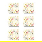 Denby Set Of 6 Hens Coasters