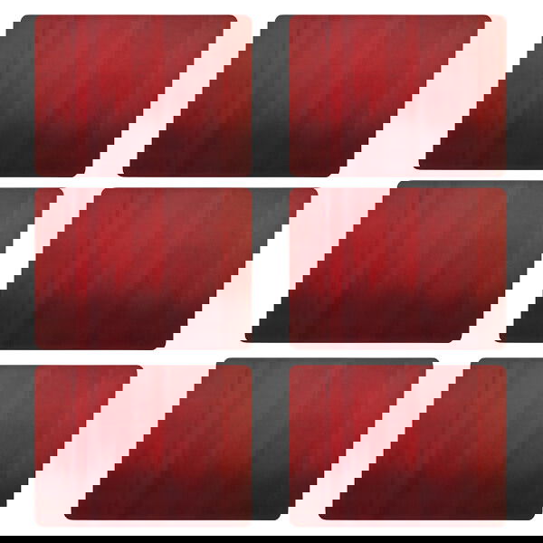 Denby Colours Set Of 6 Red Placemats