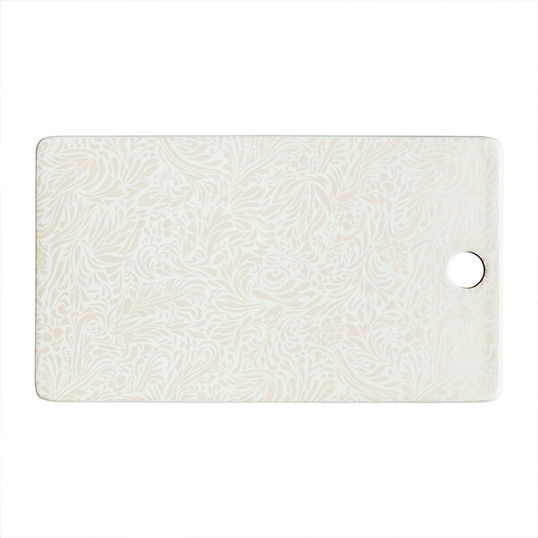 Denby Monsoon Lucille Gold Ceramic Platter