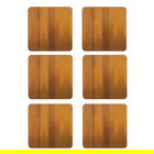 Denby Colours Set Of 6 Mustard Coasters