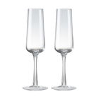 Denby Natural Canvas Set Of 2 Champagne Flutes
