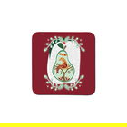 Denby 12 Days Of Christmas Coasters Set Of 6