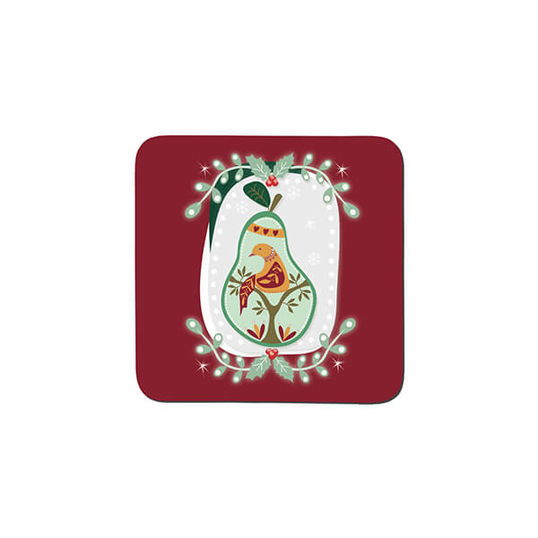 Denby 12 Days Of Christmas Coasters Set Of 6
