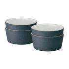 Denby Impression Charcoal 4 Piece Straight Bowl Set