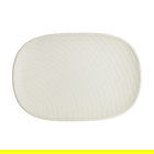Denby Impression Cream Spiral Medium Oblong Platter