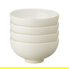 Denby Impression Cream 4 Piece Rice Bowl Set