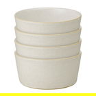 Denby Impression Cream 4 Piece Straight Bowl Set