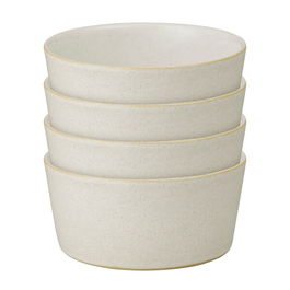 Denby Impression Cream 4 Piece Straight Bowl Set