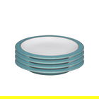 Denby Azure Set Of 4 Small Plates