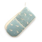 Dexam Vintage Stargazing Hares Double Oven Glove Blue