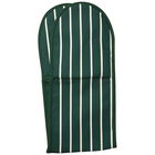 Dexam Rushbrookes Classic Butchers Stripe Double Oven Glove Green