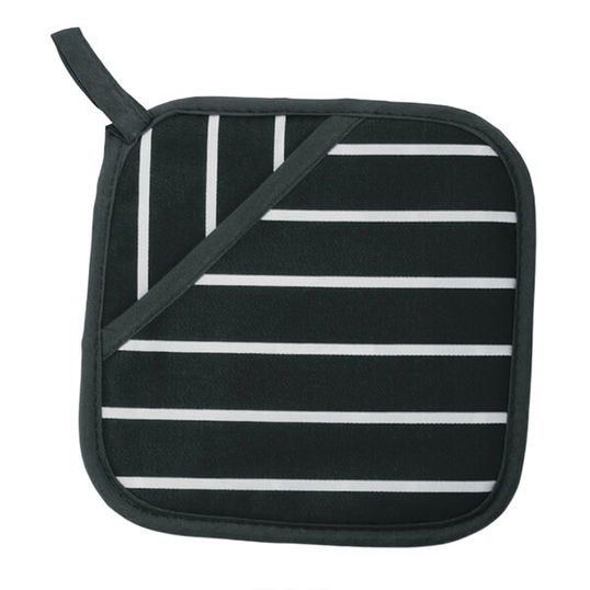 Dexam Rushbrookes Butchers Stripe Pot Grab Slate Grey