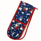 Dexam Bloom Double Oven Glove Indigo