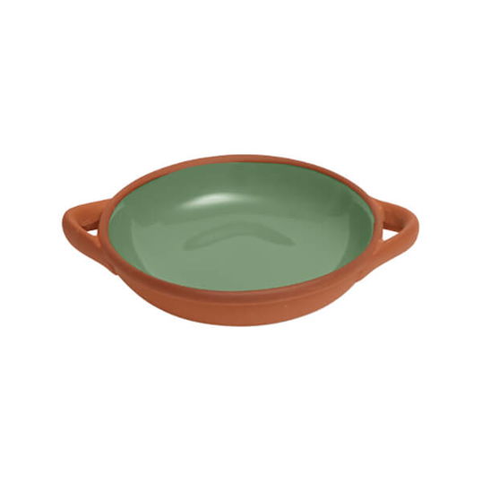 Dexam Sintra Small Glazed Terracotta Tapas Dish Green