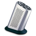 Global G-8311D Stainless Steel Dotted Knife Block For 11 Global Knives