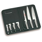 Global G-666/KA 8 Piece Knife Case Set