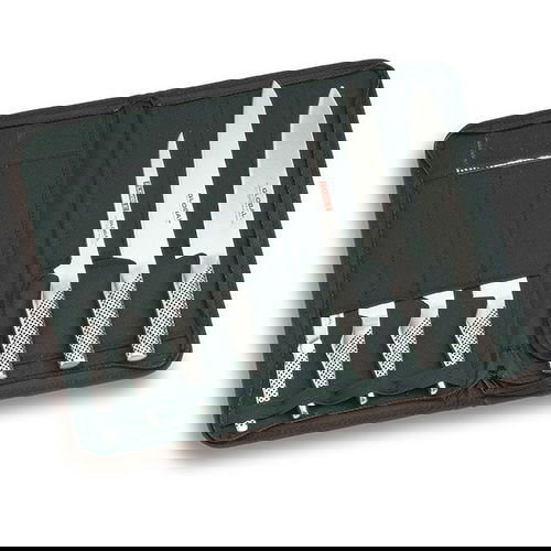 Global G-666/KA 8 Piece Knife Case Set