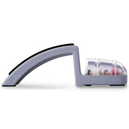 MinoSharp Shinkansen Sharpener Grey & Black
