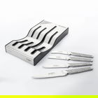 Global G-88/1523 4 Piece Peeling Knife Dock Set