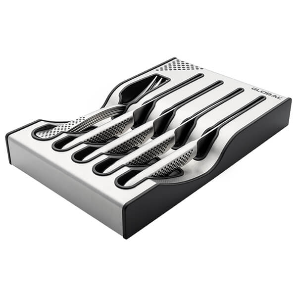 Global Steak Knife & Fork Set G-884012R