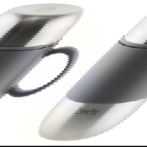 Grunwerg Pioneer Vacuum Mini Mug With Handle Stainless Steel